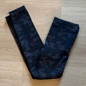 SPANX Black Camo Leggings